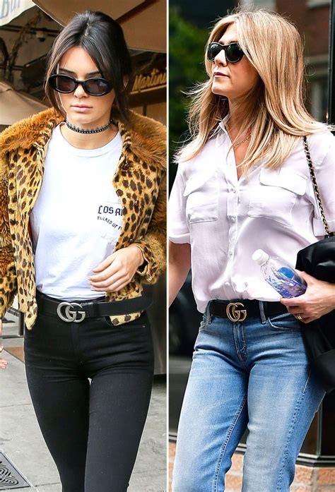 celebrities wearing gucci gg supreme belt bag|Gucci bags with straps.